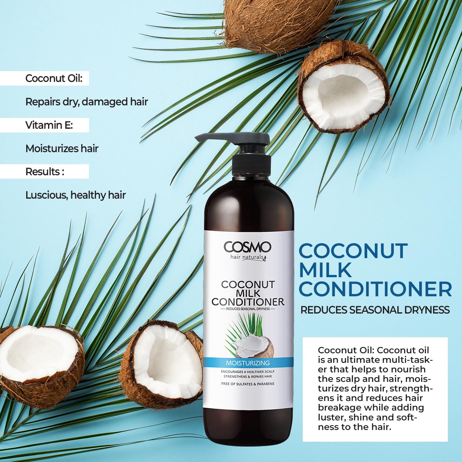 Moisturizing - Coconut Milk Conditioner